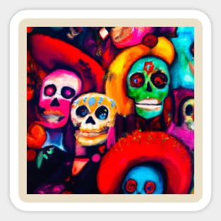 SUGAR SKULLS Sticker